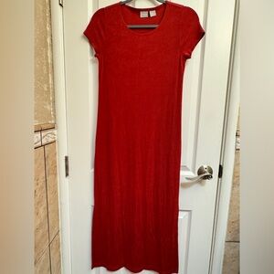 CHICOS NWOT Travelers Cap Sleeve Dress